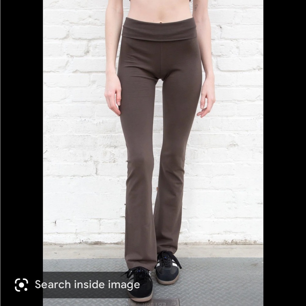 Never worn brown brandy yoga pants